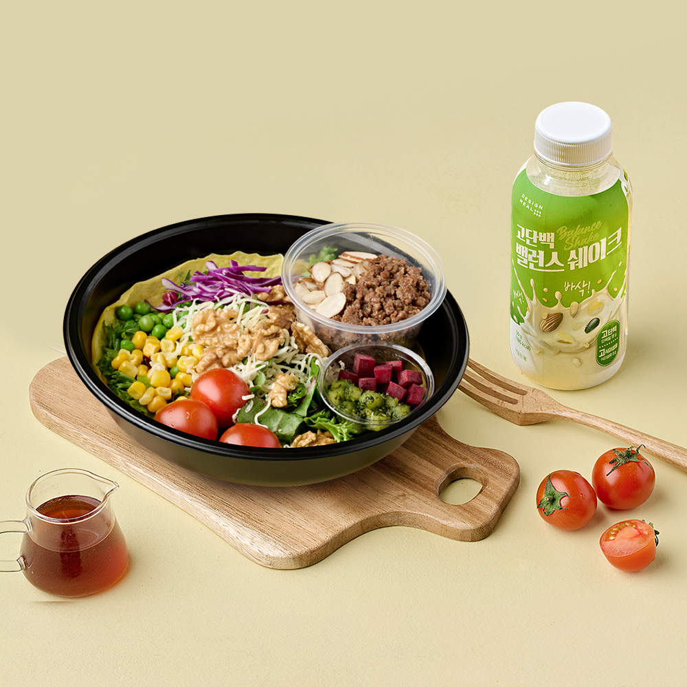 프로틴포케식단+밸런스쉐이크